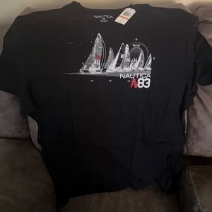 Nautica T-Shirt Color:Black Size:3XL NWT